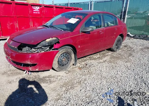 2004 Saturn Ion 3 from USA, damaged, VIN 1G8AL52F04Z135257